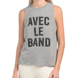 Cinq à Sept Avec Le Band Graphic Muscle Tank